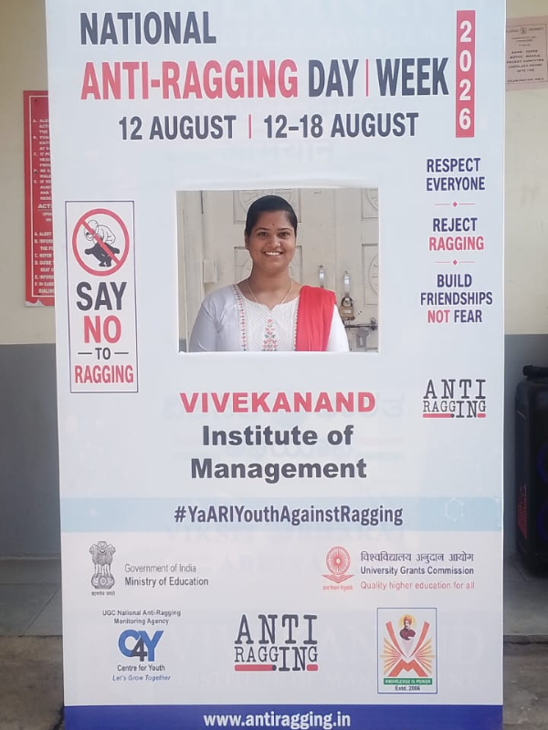 Anti-Ragging Selfie Corner